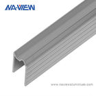 Profil Ekstrusi Aluminium Lidah Dan Alur Papan Lantai Aluminium Yang Diekstrusi
