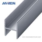 Saluran Profil Ekstrusi Aluminium Bagian H yang Diekstrusi