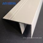 Pemasok Cina Aluminium F Bagian Saluran Profil Ekstrusi Glazing Bars