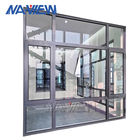 Pelapisan PVDF Modern Jendela Aluminium Aluminium Vertikal Vertikal