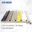 Brushed Brass White Gold Square Capping Box Edge Tile Trim Corners Di Dinding