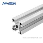 V slot Standar Eropa Anodized Aluminium Profile Extrusion 20x20 BLACK Profile Linear Rail untuk CNC 3D Printer
